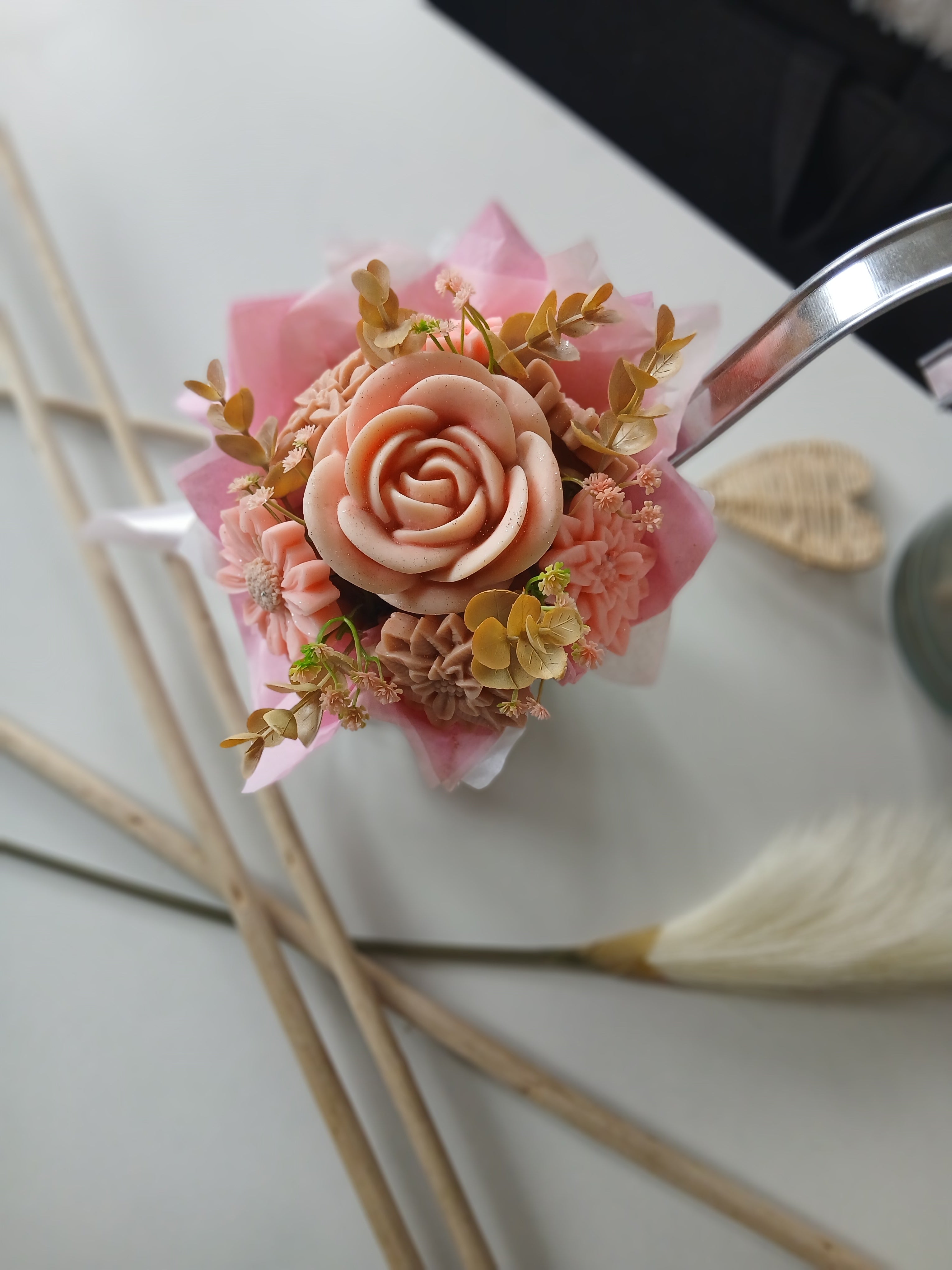 Rose Éternelle nude 7 fondants