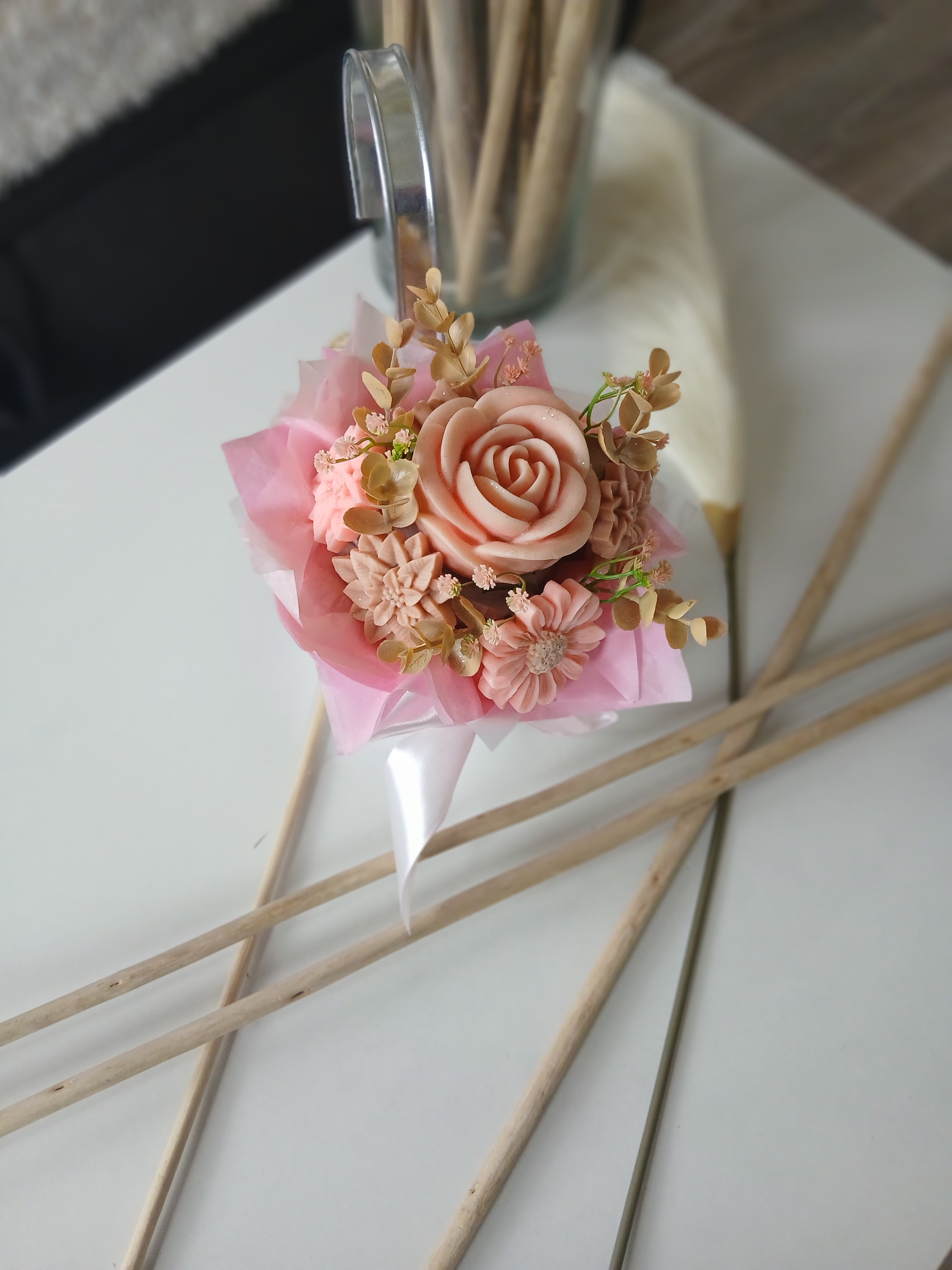 Rose Éternelle nude 7 fondants